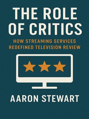 cover image of The Role of Critics